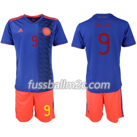 Fußballtrikots Kolumbien FALCAO 9 Kinder Auswärts Trikotsatz Copa América 2019 Fußballtrikots Kolumbien FALCAO 9 Kinder Auswärts Trikotsatz Copa América 2019